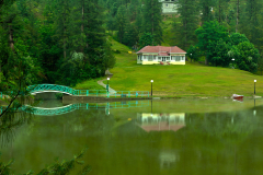 Holiday Villa overlooking Lake Azad Kashmir (Pakistan) HDR